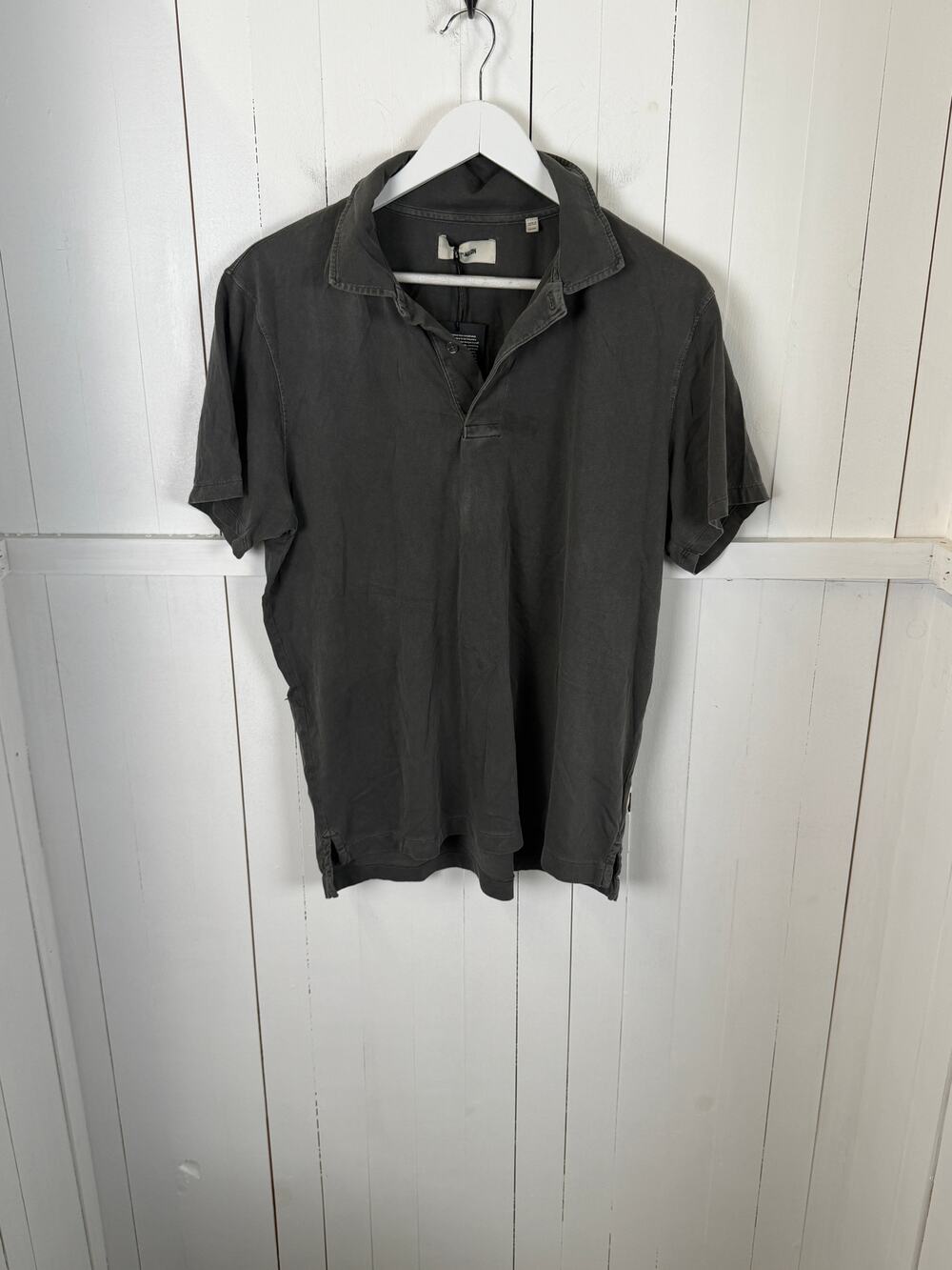Buck Mason Gray Cotton T-Shirt Men’s Size L Excellent